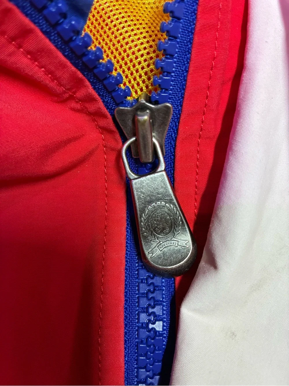 Rare Vintage Tommy Hilfiger Sailing Gear Jacket 90s Color-Block Hooded Size M